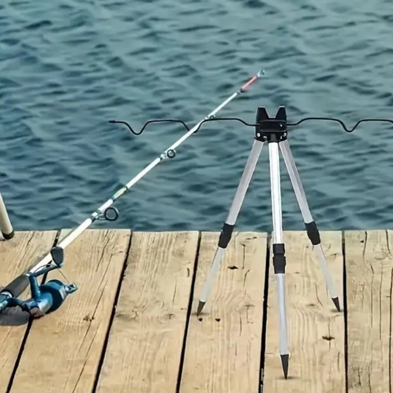 Fishing Rod Telescopic - 1 SET Supporto Telescopico in Lega