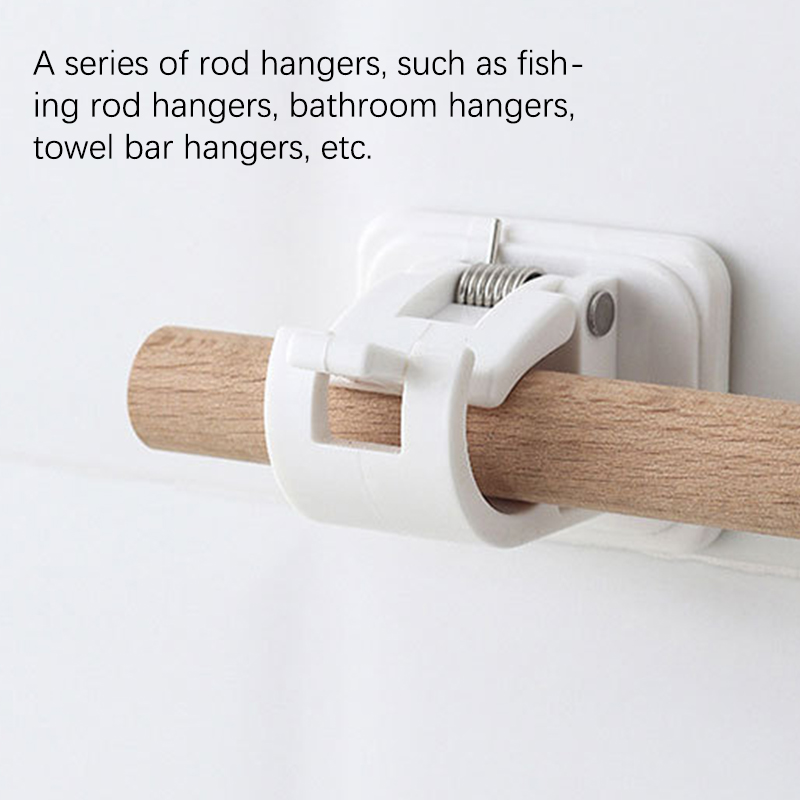 Fishing Rod Repair Kit - 1 paio di clip porta canne
