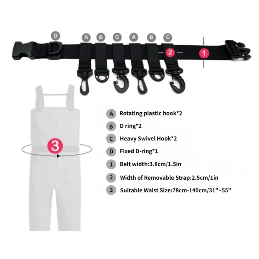 Cintura da Pesca Regolabile co - Fishing Rod Travel recensione e prezzo