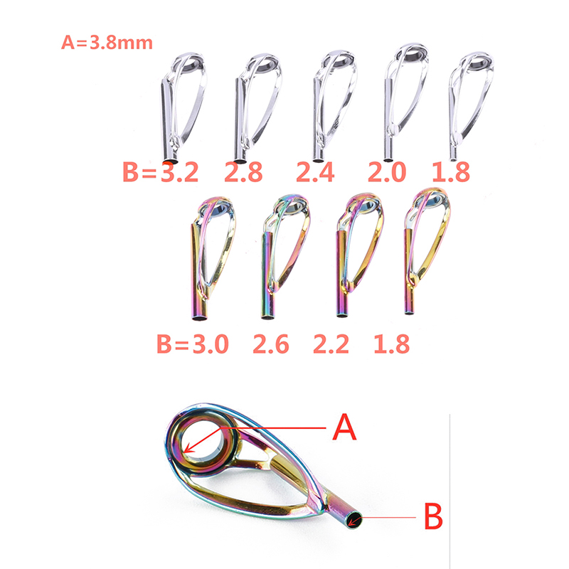 Anelli per occhi per la costru - Fishing Rod Tip Replacement recensione e prezzo